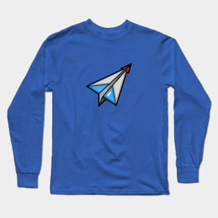 Thunderbird 1 Paper Plane Long Sleeve T-Shirt